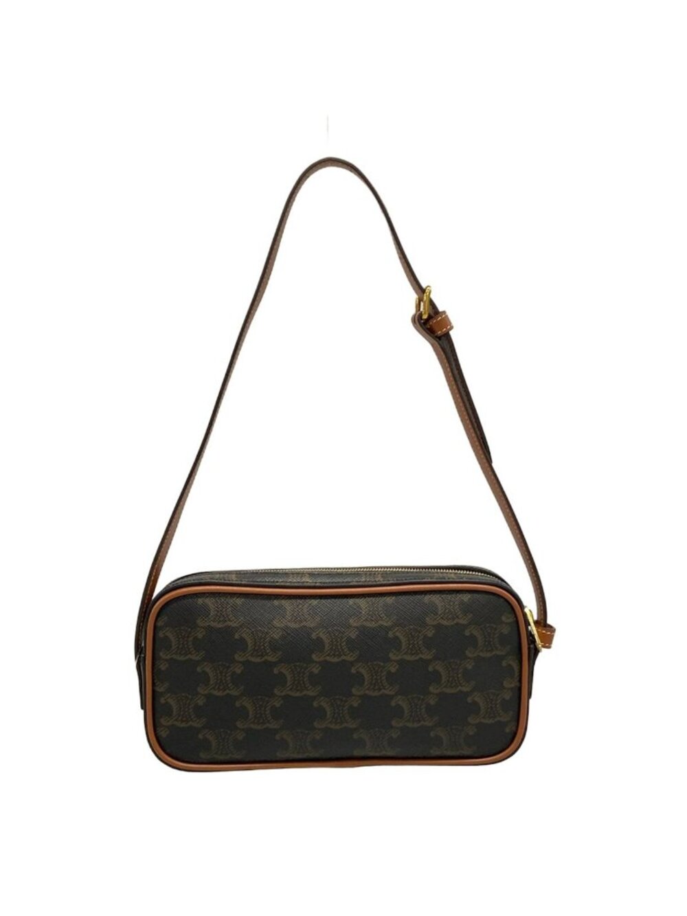 Celine Handbag Cuir Triomphe Mini Camera Tan Bag - Picture 3 of 15